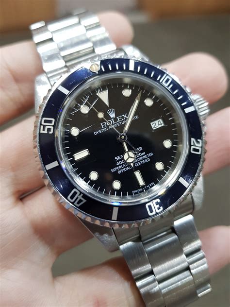 rolex 16660 spider dial|rolex sea dweller 16660 movement.